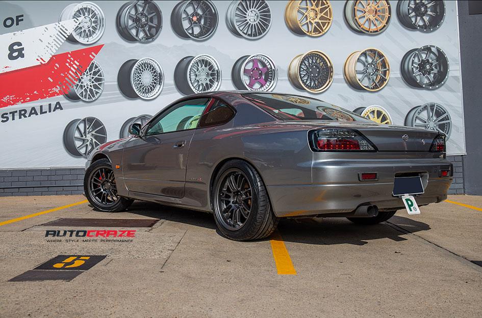 NISSAN00SX S15 SF02 GLOSS GUNMETAL